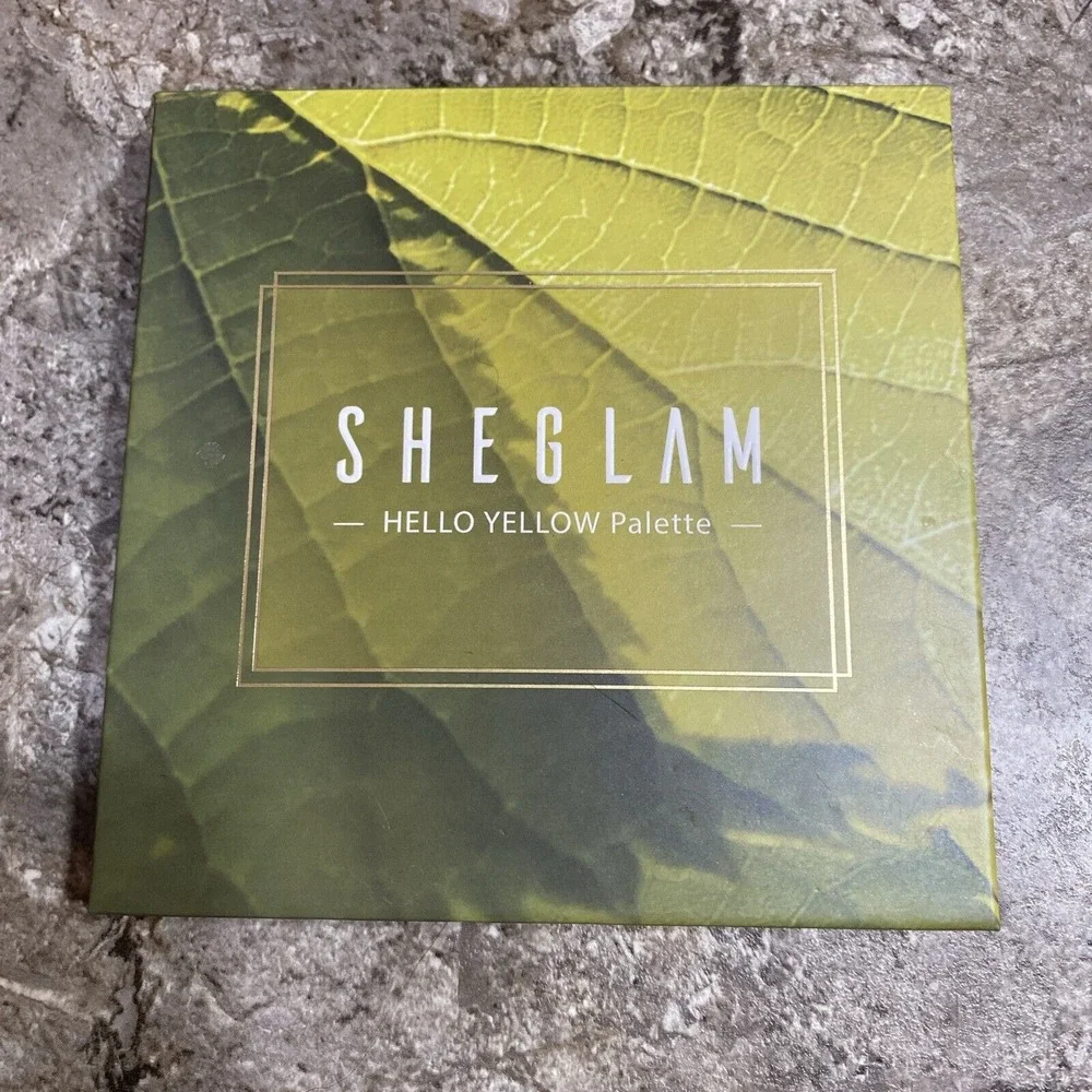 BRAND NEW SHEGLAM Hello Yellow Eyeshadow Palette 9 Shades‎